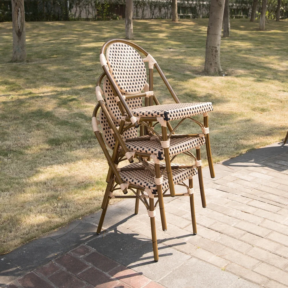 (SP-OC428) Wholesale  Dining Wicker Rattan Chair outdoor bamboo furniture