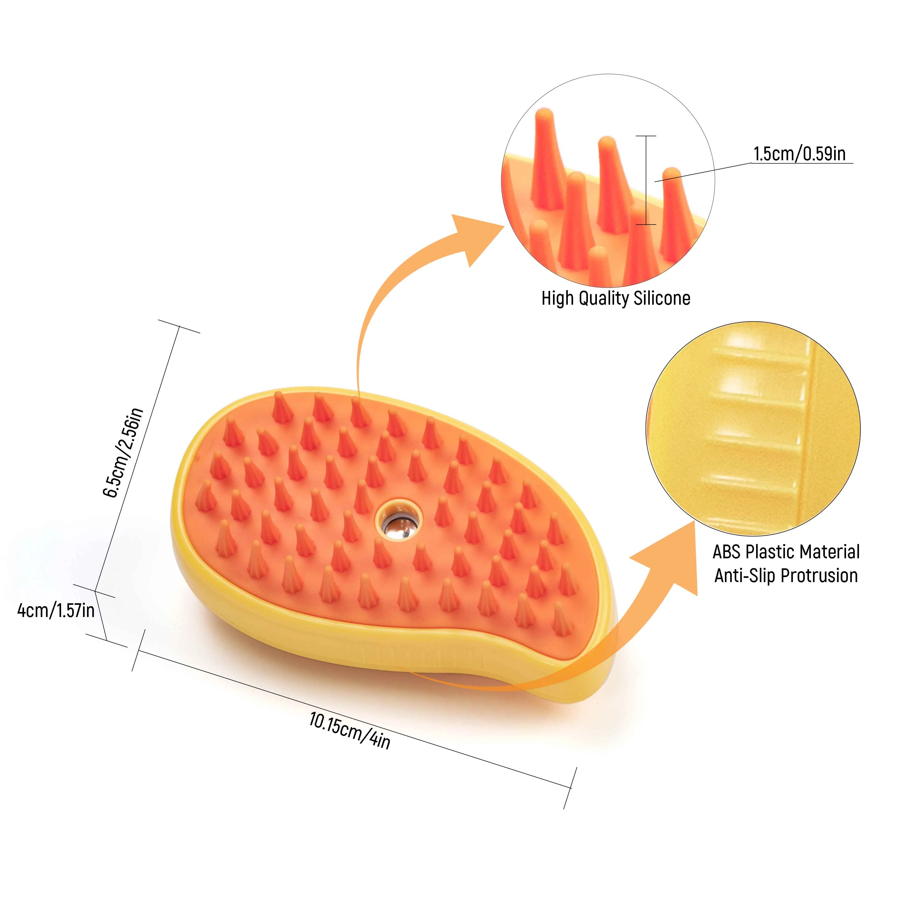 Hot Sale Cat Self Cleaning Steam Brush Pet Dog Hair Cleaning Steam Brush Multifunctional Electric Cat Steam Brush