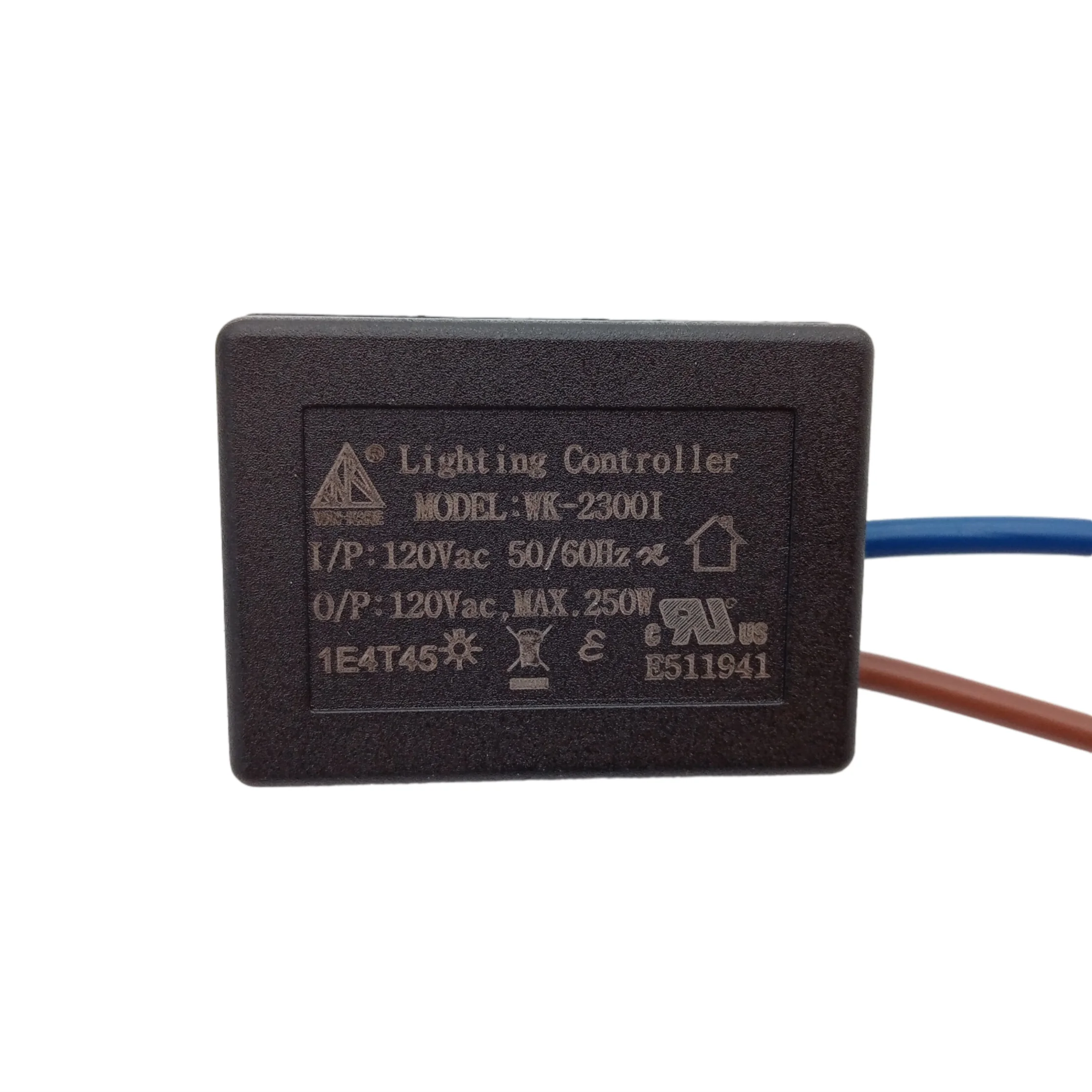 WK-2300I UL Listed built in Trailing Edge Rotary Dimmer for wall panel dimmer switch