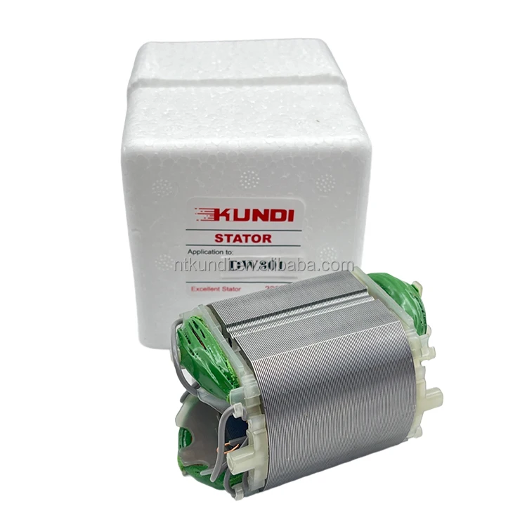 High Quality KUNDI Brand Professional Manufacturer power tool spare parts for Stator Field Coil DW801