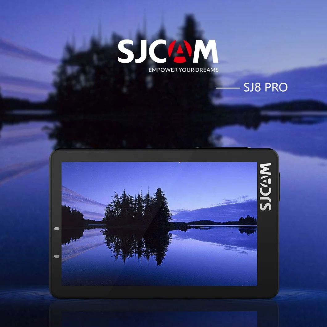 Hot New SJCAM Real 4K 60fps Wifi SJ8 Pro Action Camera 8xZoom Video Camcorder 1200mAh Recording 2.33' Live Stream 6-Axis Gyro