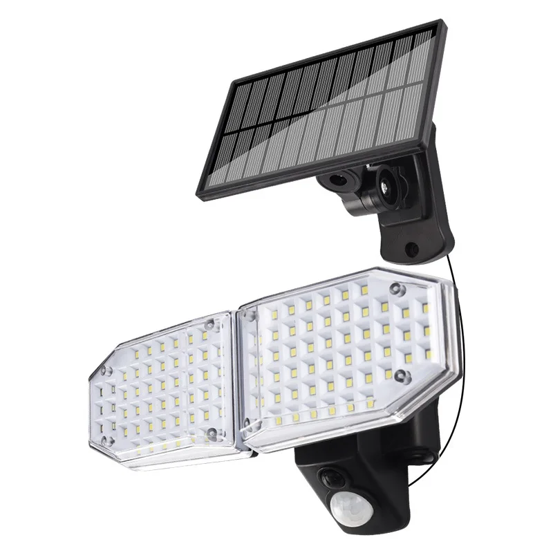 Outdoor Solar lights Human Body Induction Solar motion Sensor Wall light security light for Garden Yard Garage Gateway