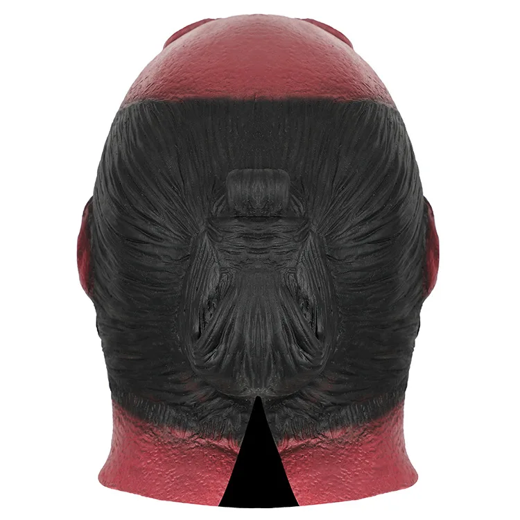 Halloween Latex Mask Headgear Hellboy Green Fish Monster Headgear Bar Dance Cosplay props