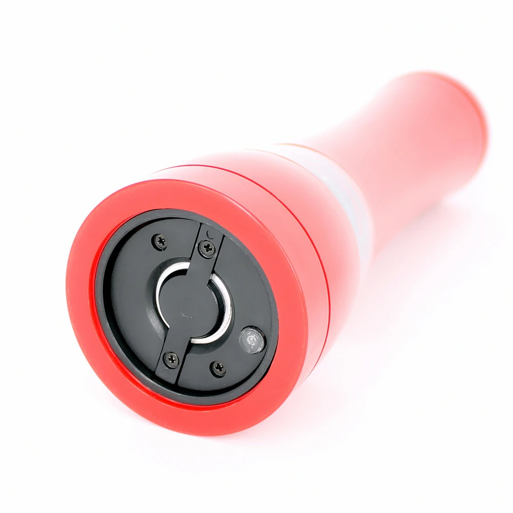 
electric round colorful salt pepper grinder/new plastic pepper mill 