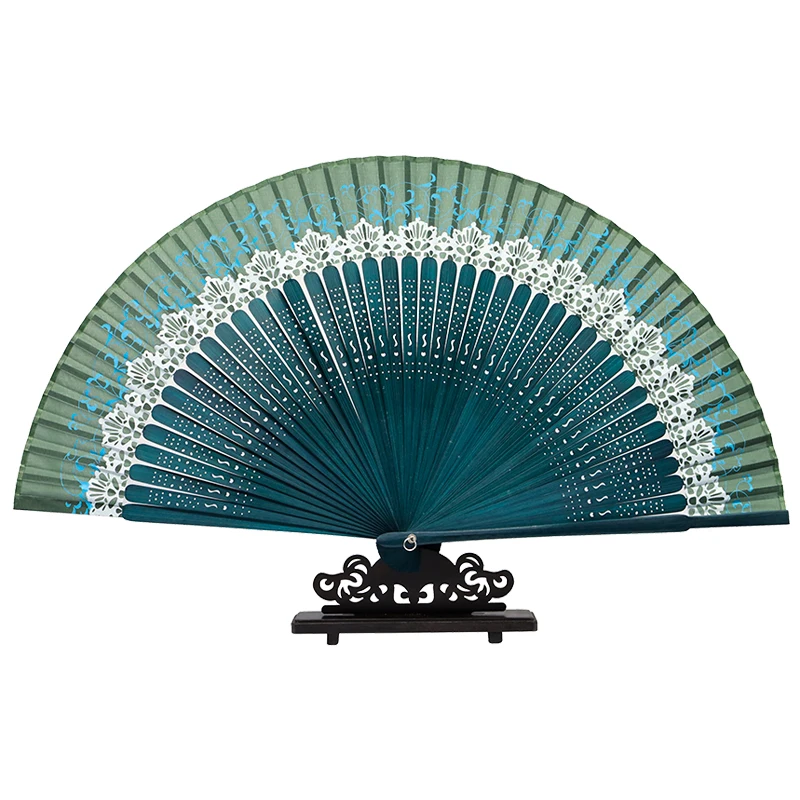 Wholesale High Quality Handicraft Gifts And Crafts Customized Bamboo Japanese Silk Fan