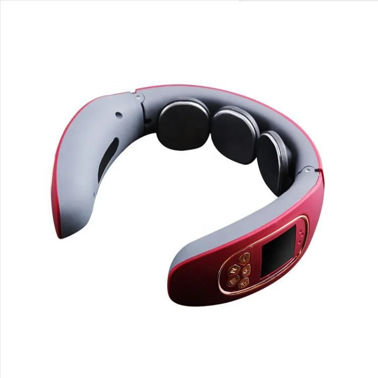 Home portable rechargeable pulse shoulder and neck physiotherapy instrument electromagnetic cervical spine instrument