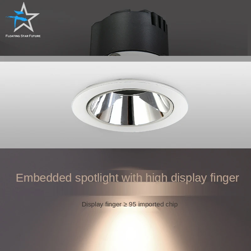 High Quality Indoor Energy Saving Round Ceiling  Recessed Led Downlight