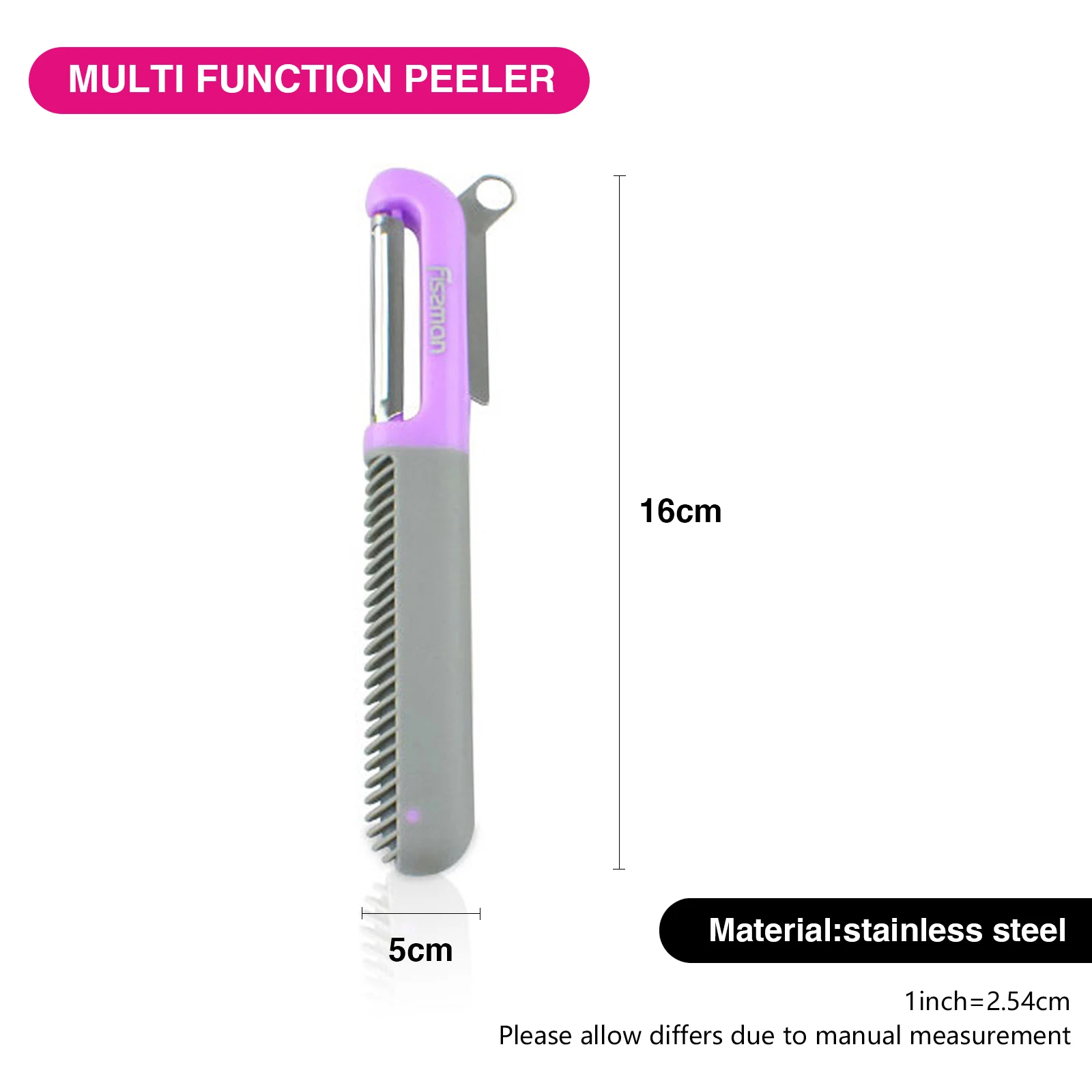 Fissman Vegetable Fruit Peeler and slicer