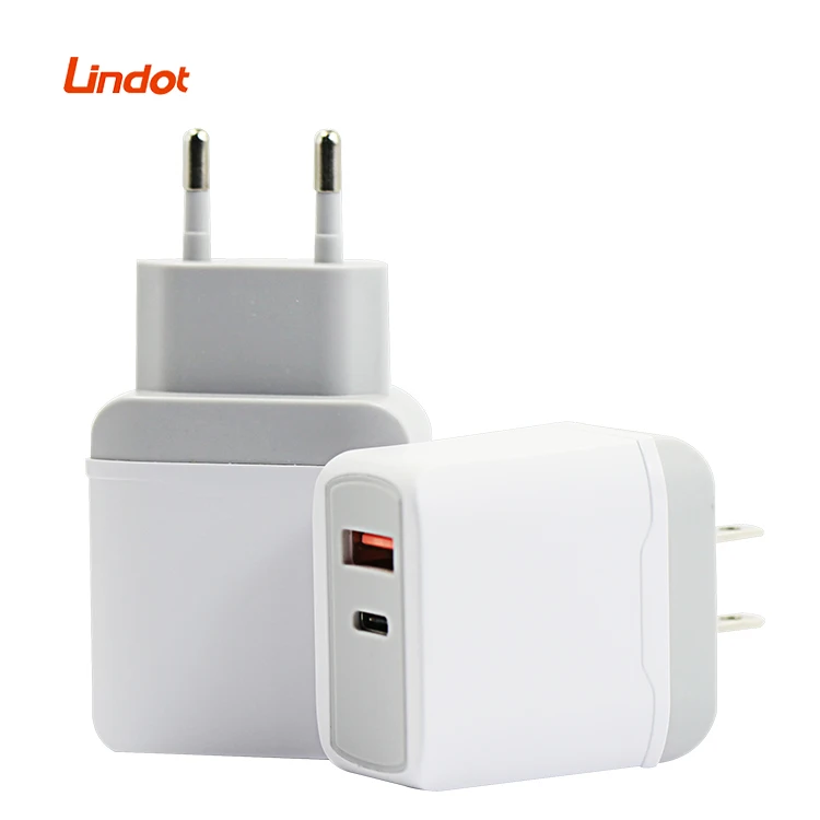 
Mobile Phone USB Wall Charger,QC 3.0 18w + USB 18w wall charger,For macbook charger pd Mobile Phone Charger 