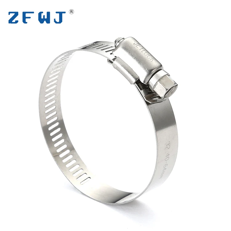 80-100mm galvanized tube clamp american type stainless steel clips clamp