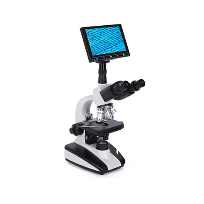 LED light source professional drop of blood sperm aphid detector Binocular Biological Microscopes for Laboratory and School