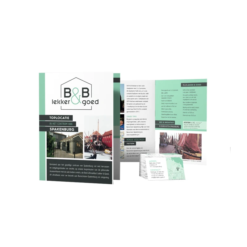 Promotional company mini booklet offset printing company catalog