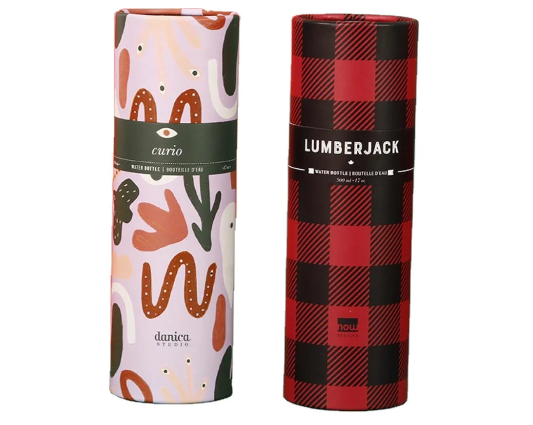 High quality simple fashion can still put perfume oil painting rod kraft paper cylinder packaging box