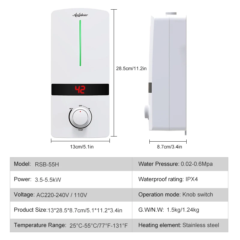 Защита от утечки электроэнергии 380 В низкая цена безрезервуарный водонагреватель Электрический для Таиланда