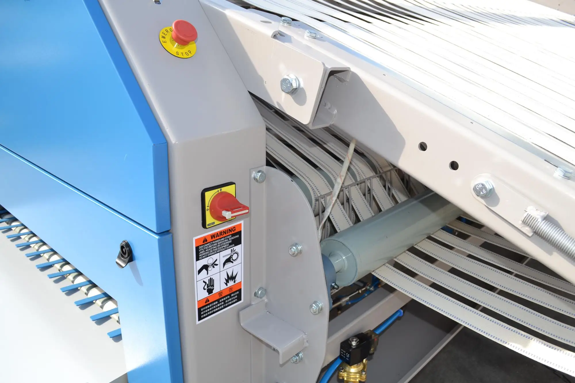 2500mm to 3300mm drum:800mm  steam gas Electric heating Faltwork ironer machine for commercial flatwork ironing machine