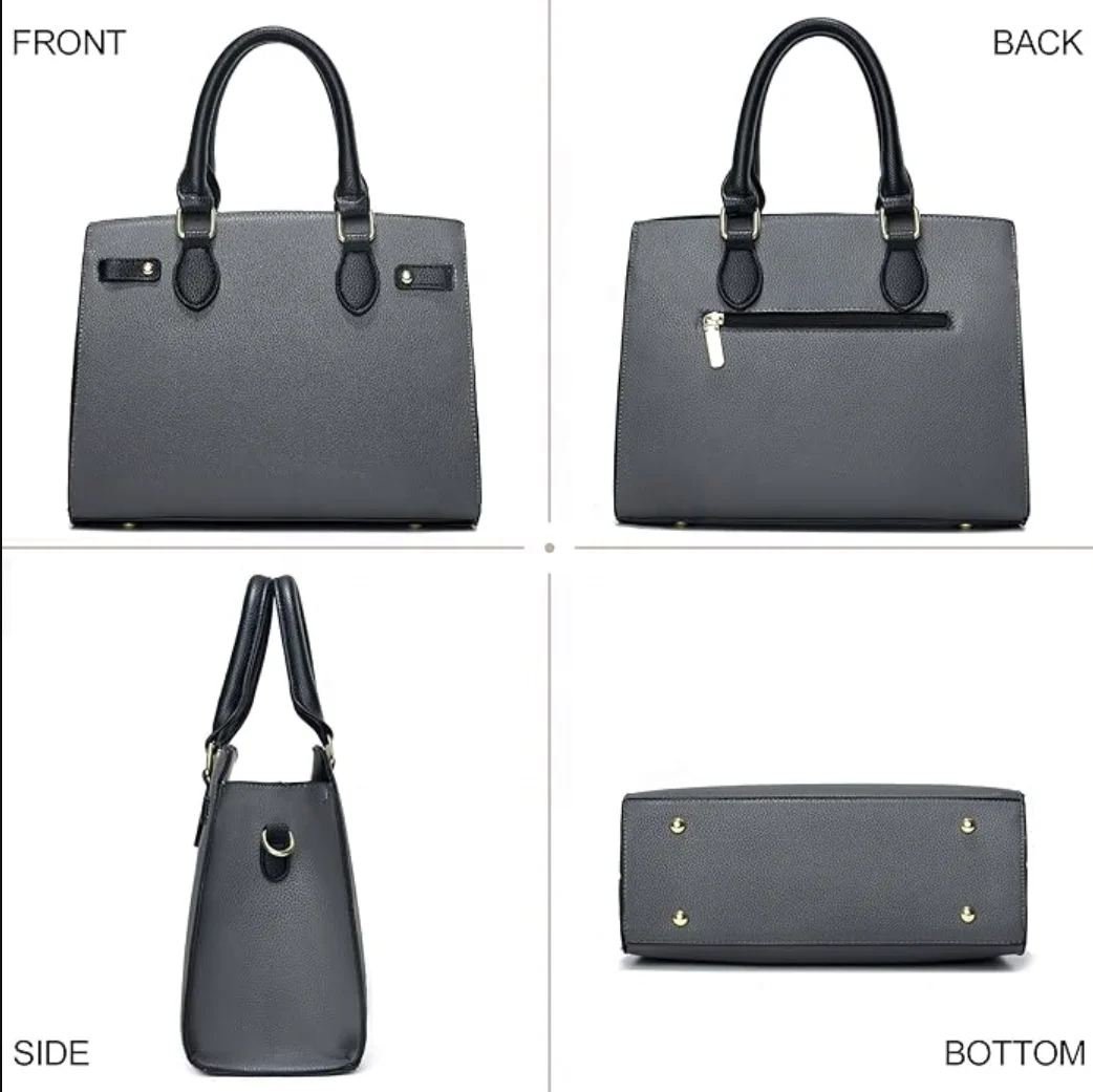 Ladies Fashion Bags Purses High Quality Leather Handbag Tote Leather Hand Bag Luxury Class Woman Handbags