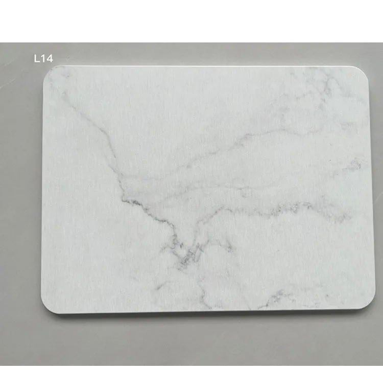 Diatomite Stone Marble Dish Placemat Water Absorbing Tableware Mat Non Slip Water Absorbent Diatomaceous Earth Dish Mat