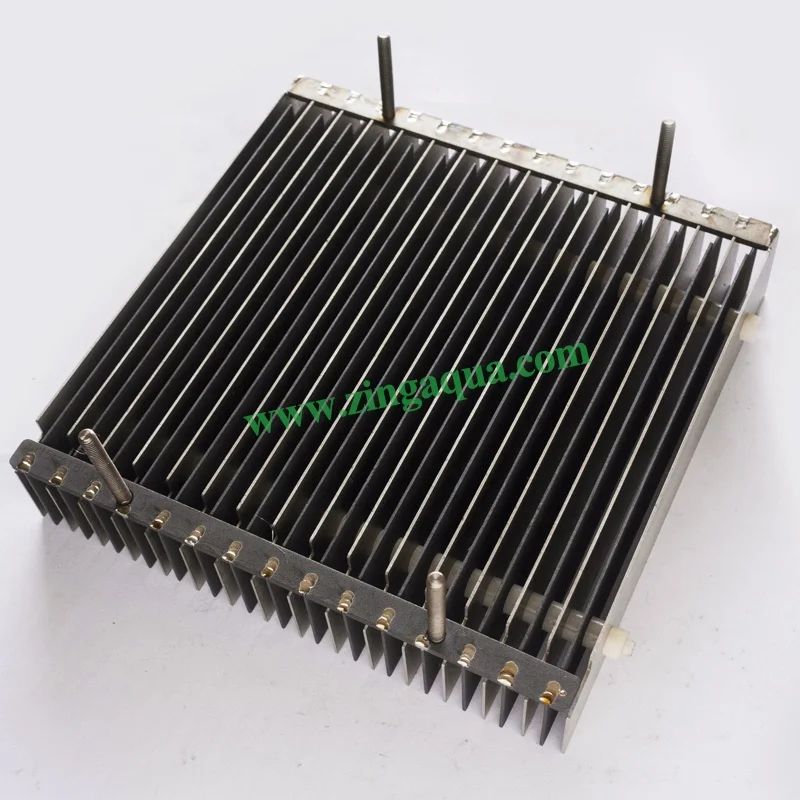 Hot sale platinum plated titanium electrode plate for HHO generator cell