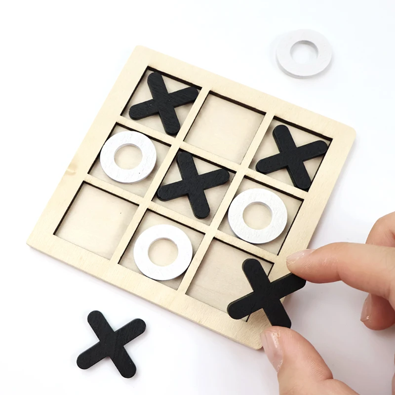 CE CPC Tic Tac Toe Лидер продаж детская деревянная головоломка родитель-ребенок Интерактивная настольная игра игрушки для обучения и головоломки