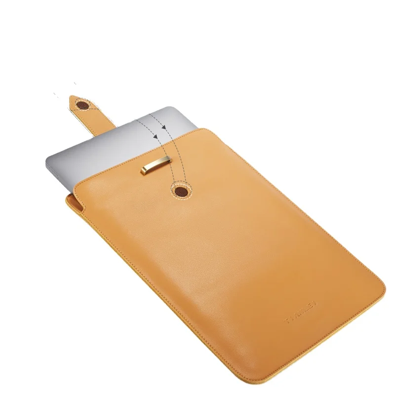 13 - 15.6 Inch Leather Laptop Sleeve Cover Laptop Sleeve Case Notebook Cover