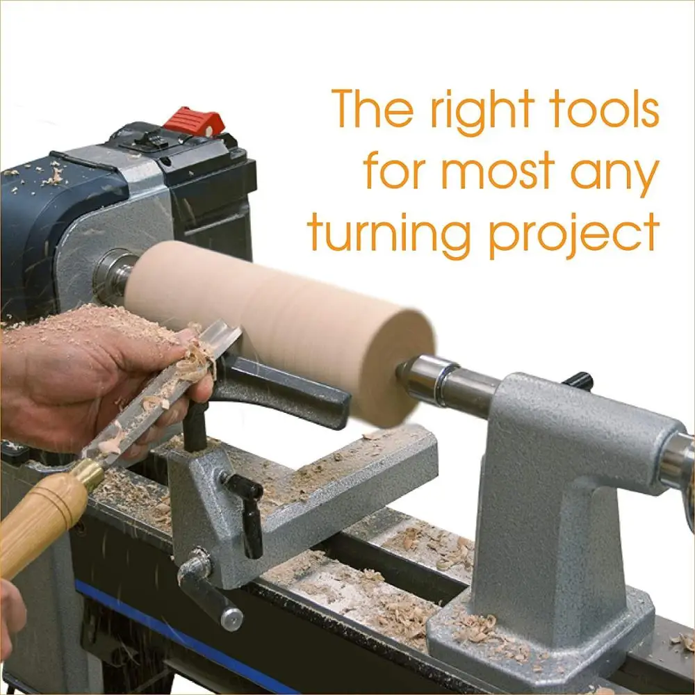 8 Piece Set HSS Woodworking Lathe Chisel Set For Wood Turning