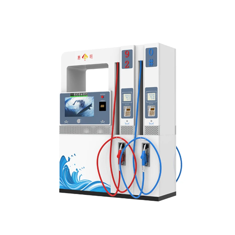 
 Топливный дозатор модели бензозаправочной станции  