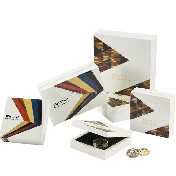 Роскошная деревянная Подарочная коробка для монет