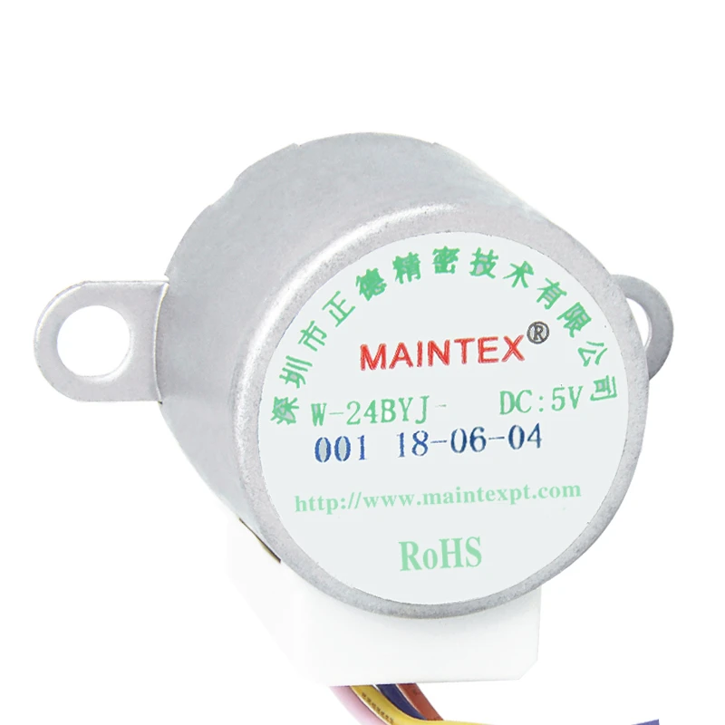 MAINTEX 24byj28 2 phase 24mm gear reducer stepper motor