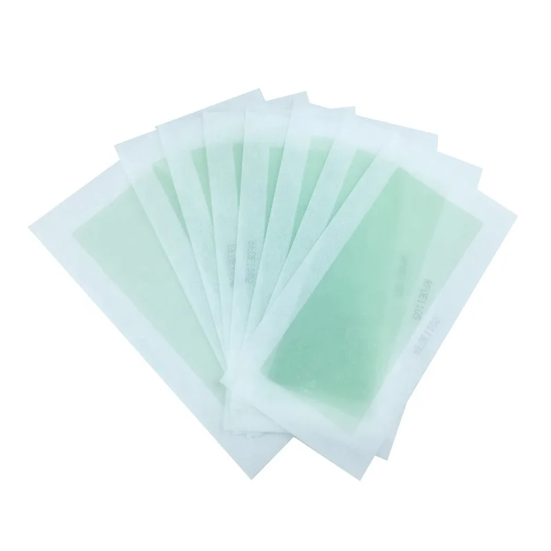 physical body hair removal quicky moisture wax paper disposable non woven depilatory waxing paper strip