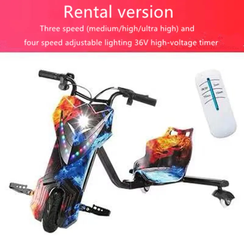 Children adult electric balance bike smart hot sale 36V self balancing 150W electric scooters Three speed adjustable light time