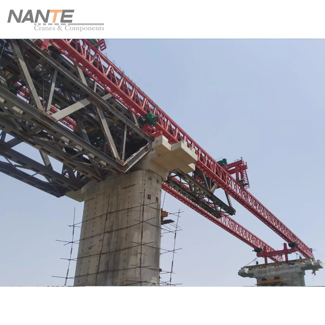 700 ton bridge erecting crane double girder beam launcher