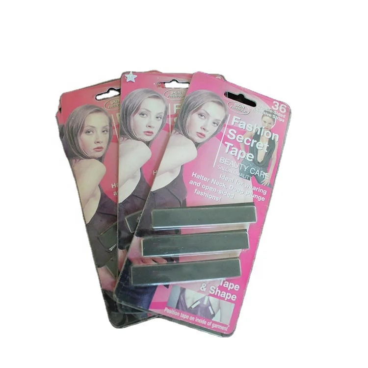 Lady Clothing use non-exposure fashion secret body tape for travel for night out