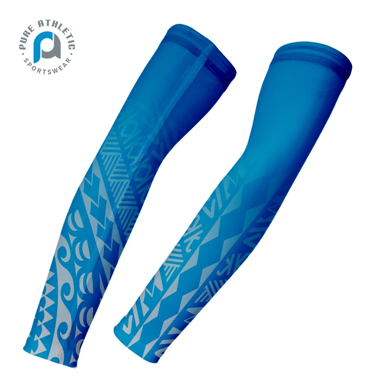 Pure tattoo sleeve full sun protection arm sleeve Sports Cool  Cycling Basketball UV protector compression arm sleeve