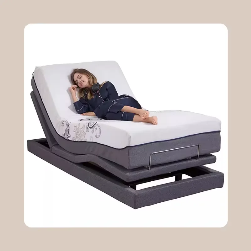 Head and Foot Electrical Control  Wireless Remote Adjustable Bed Frame