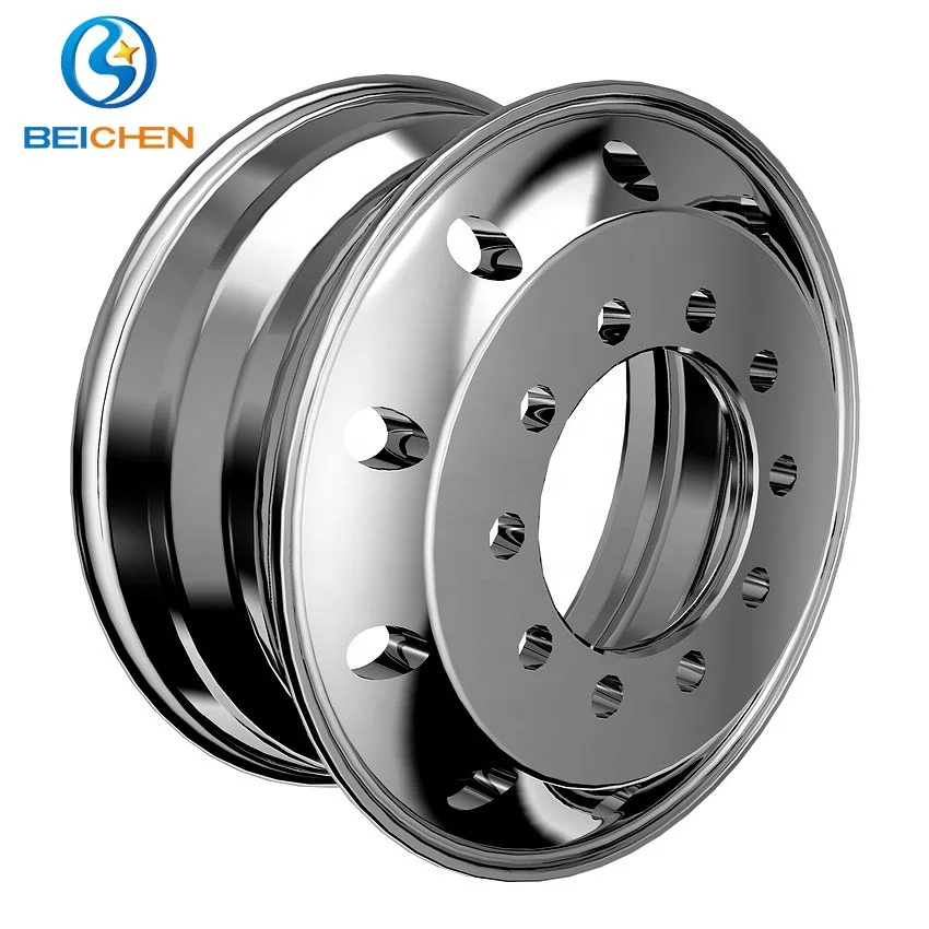 17.5 inch 17.5*6.75 aluminum alloy commercial truck wheels