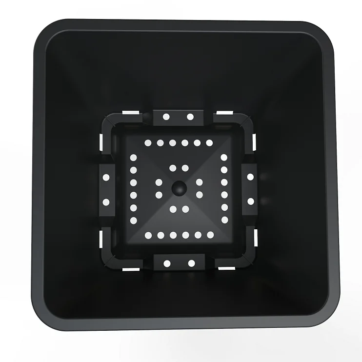 25L 30L 40L Substrate Blueberry Bucket Plastic Square Grow Pot For Plants