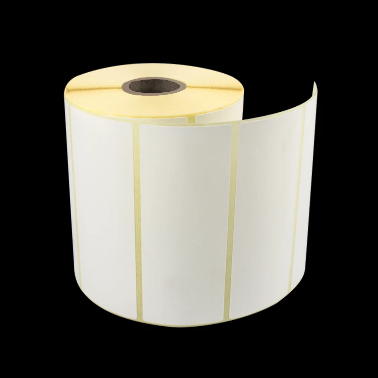 Waterproof Plain Label Roll Supermarket Zebra Barcode Sticker 60x40mm Price Direct Thermal Labels 40mmx45mm Standard Accept 97mm