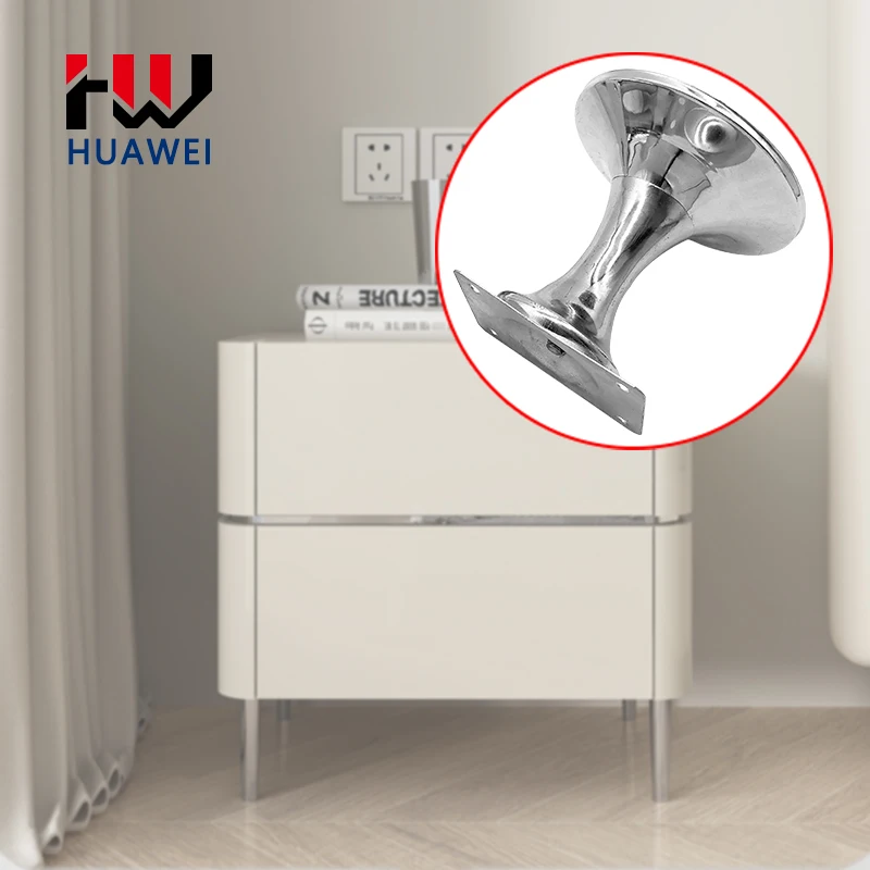 HUAWEI Furniture Hardware Accessories Vintage Design Small Vase Bottom Sofa Feet Couch Furniture Leg