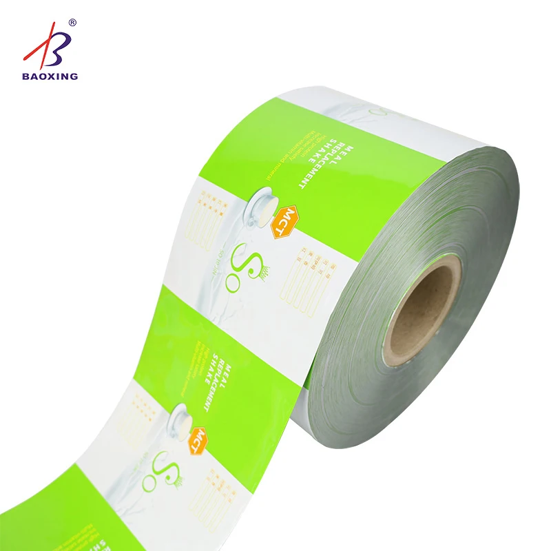 customized Laminated Plastic Roll Film Pe Packaging Mylar Roll Film Printed Sachet Film Roll