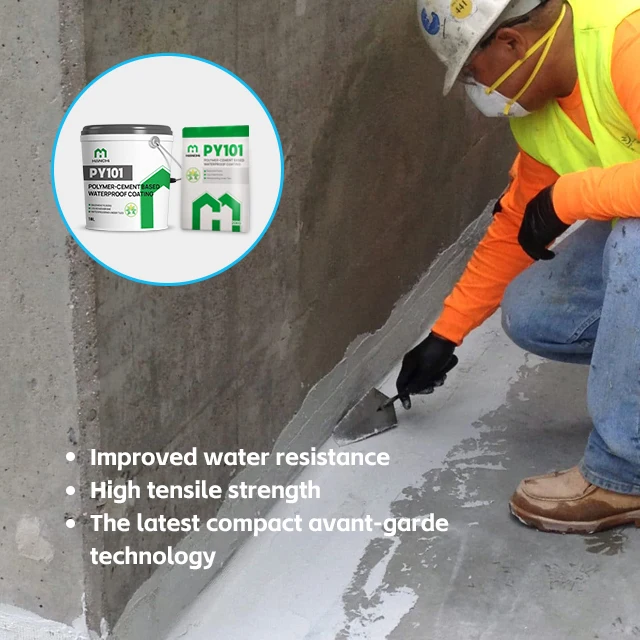 Indoor food-grade waterproofing Coatingfor food storage Residential Construction water based acrylic elastomeric roof paint