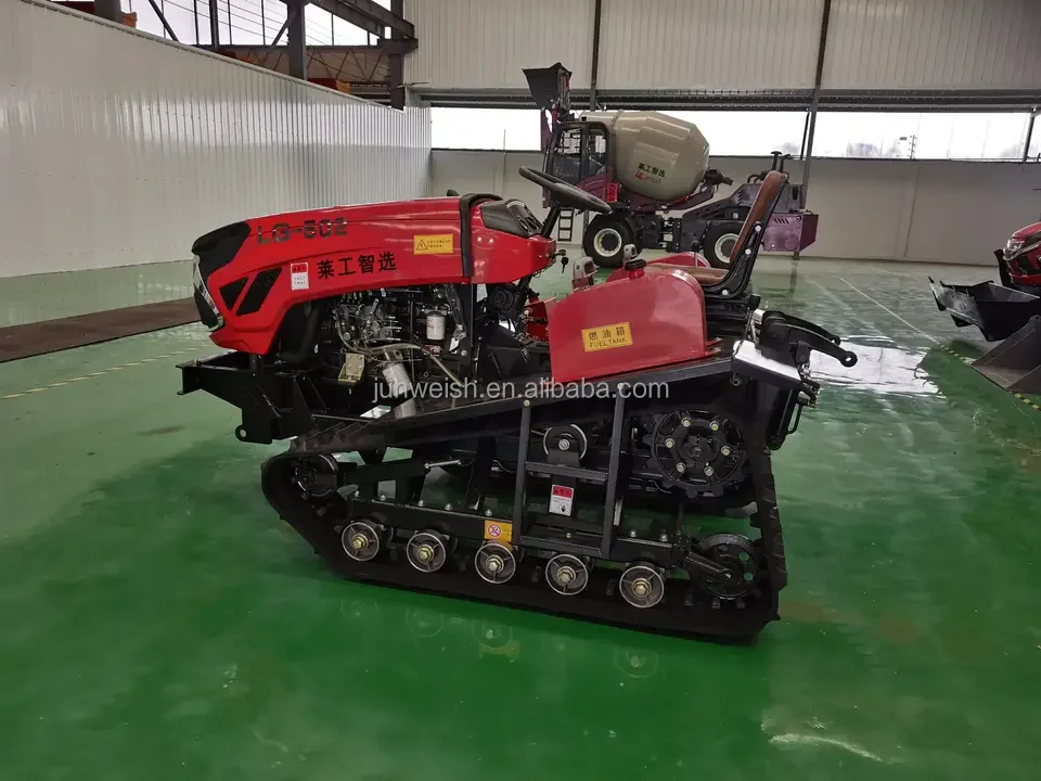 tracked tractor crawler farm use,mini agricultural crawler tractors 50hp type