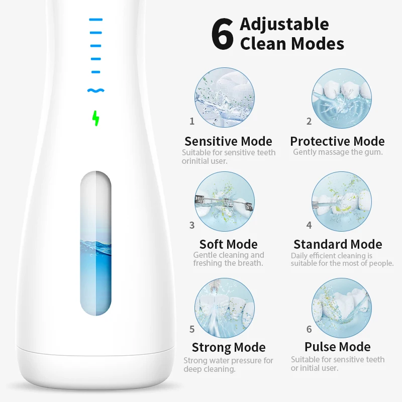 Household Usb Rechargeable Port Faucet Mini Travel Portable Jet Electronic Oral Irrigator Water Flosser Dental Teeth Flosser