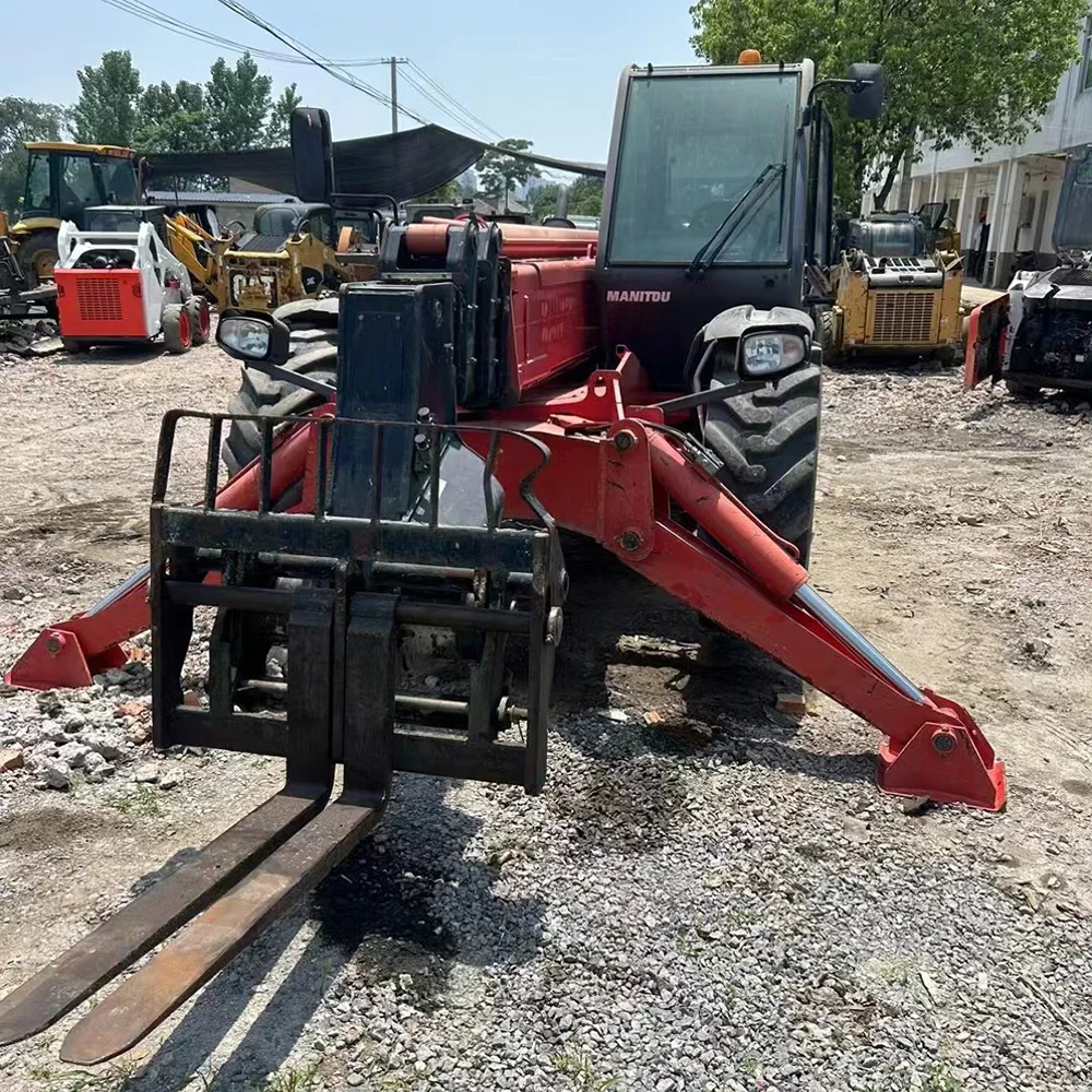 Manitou MT1740 Telescopic Handler with 17 Meters Boom Heave 11 tons Lifted 4 tons Load Telescopic Forklift Telehandler