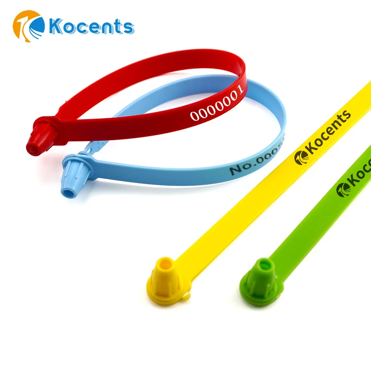 KocentsPTS-024 настраиваемые защитные пломбы для одежды пластиковые упаковочные с масляным стилем