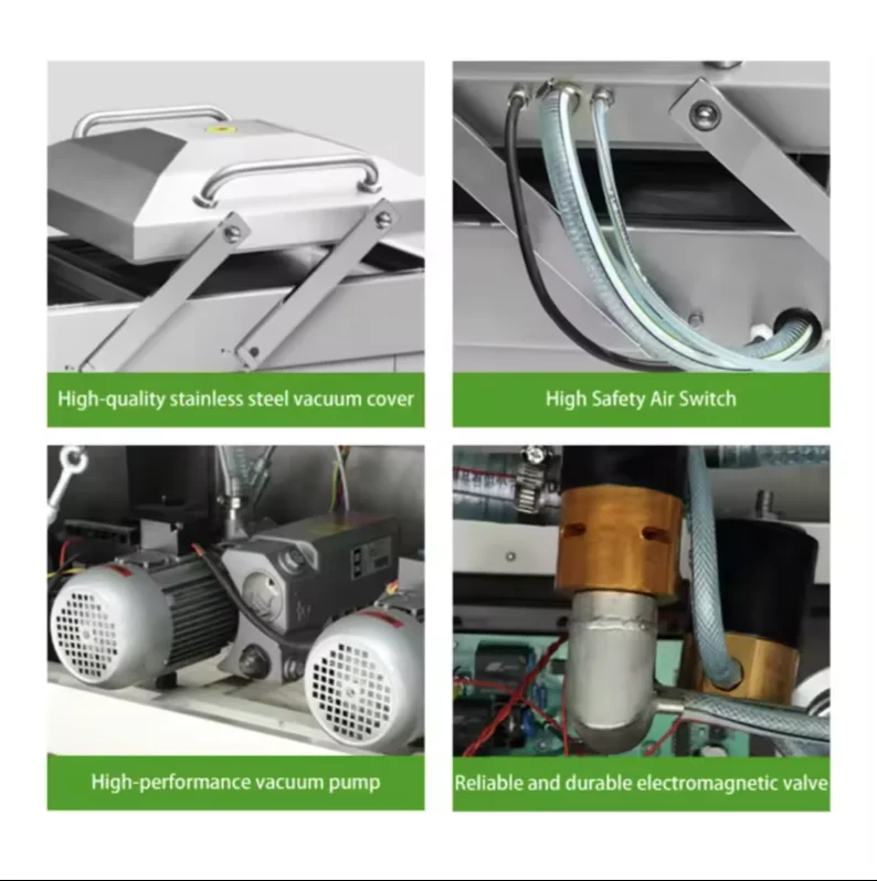 Food beverag packaging machinery Automatic Vacuum Packing Machine vacuum pack gas vacuum heat seal packaging machine price