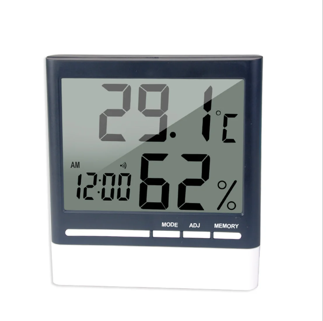 Крытый время компьютерная комната электронная ЖК доска для термометром и гигрометром декоративные часы для цифровой термометр аксессуары для сигар и гигрометром декоративные часы будильник (1600220876086)