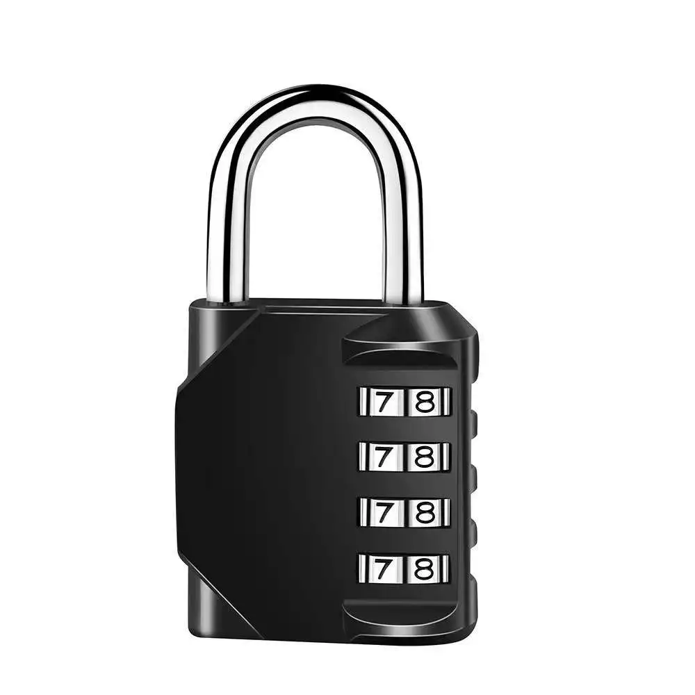 High quality keyless smart combination padlock anti cut small luggage lock safety code lock