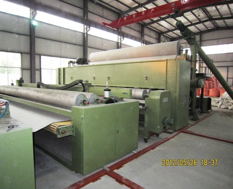 watercourse bentonite mat GCL geosynthetic clay liner production line