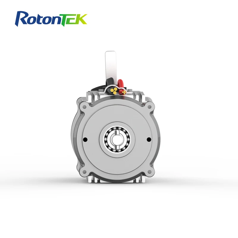 800W Brushless DC Motor 24V/36V/48V Low Noise with Electromagnetic Brake & Permanent Magnet Construction for Electric Dolly