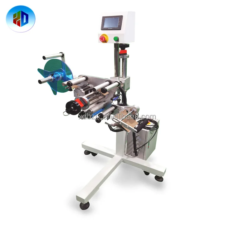 Manufacture Industrial Automatic PET Bottle Labeling Machine Square Bottle Label Applicator